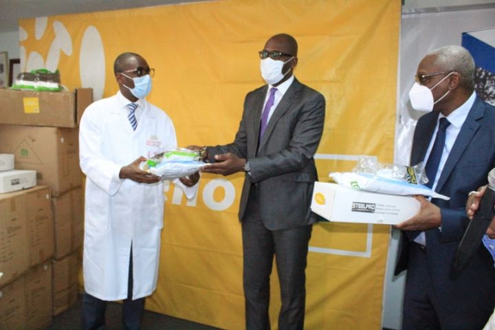 L’Institut de cardiologie d’Abidjan équipé de matériels médicaux contre le Covid-19